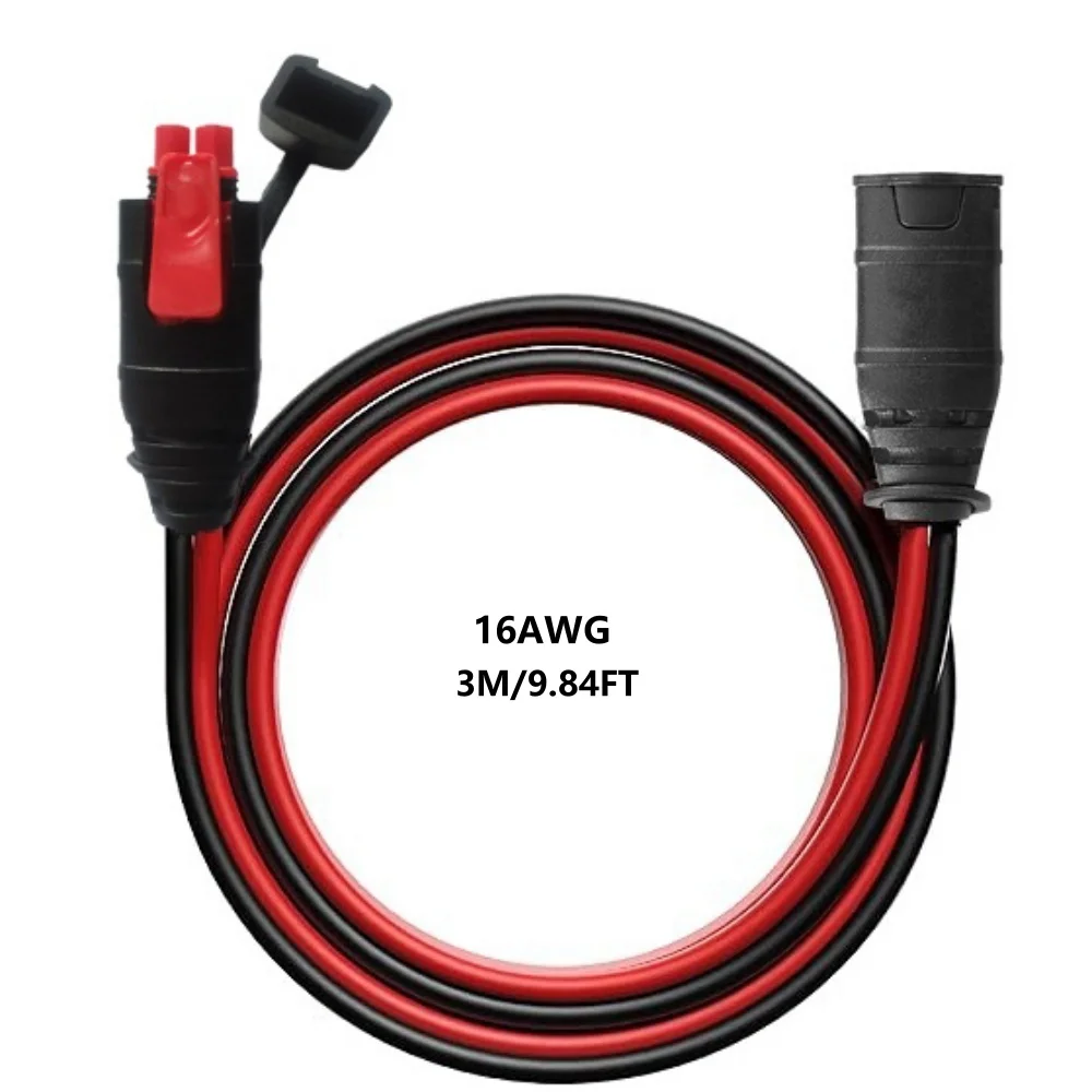 Accessorio per cavo di prolunga X-Connect GC008 sostituibile da 3 m. Caricabatterie intelligente Genius, terminale con foro M10