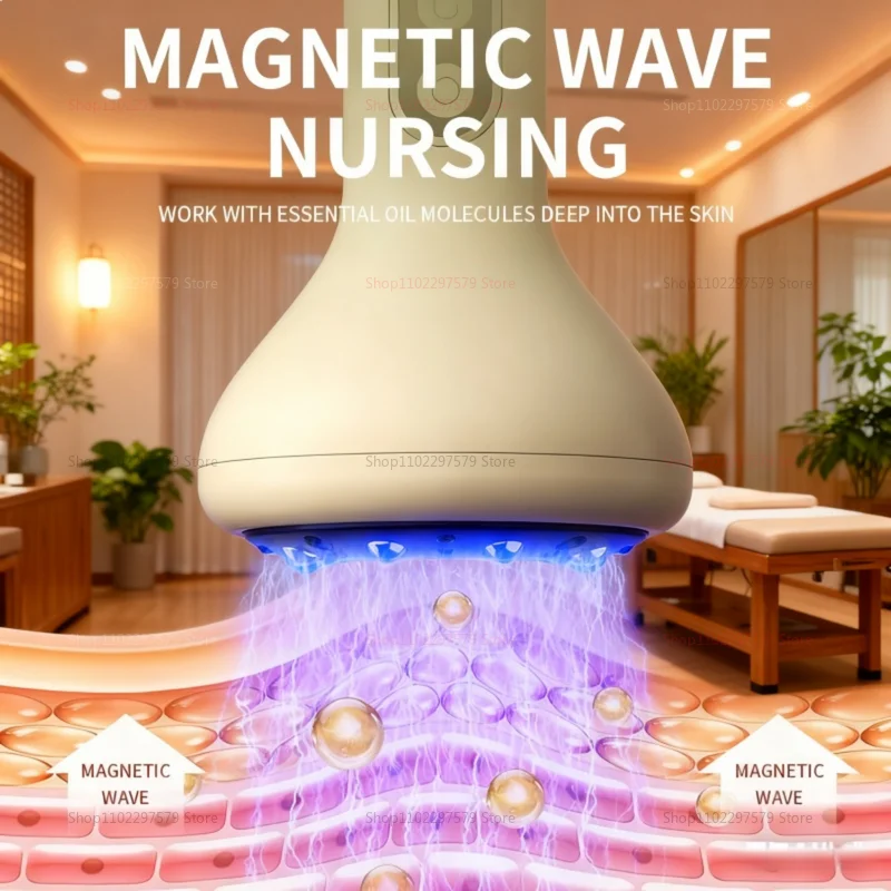 مدلك الجسم الكهربائي يده شفط الحجامة الطبية جهاز تدليك لمراكز التجميل فرشاة ميريديان الكهربائية قابل للتعديل جواشا الحجامة