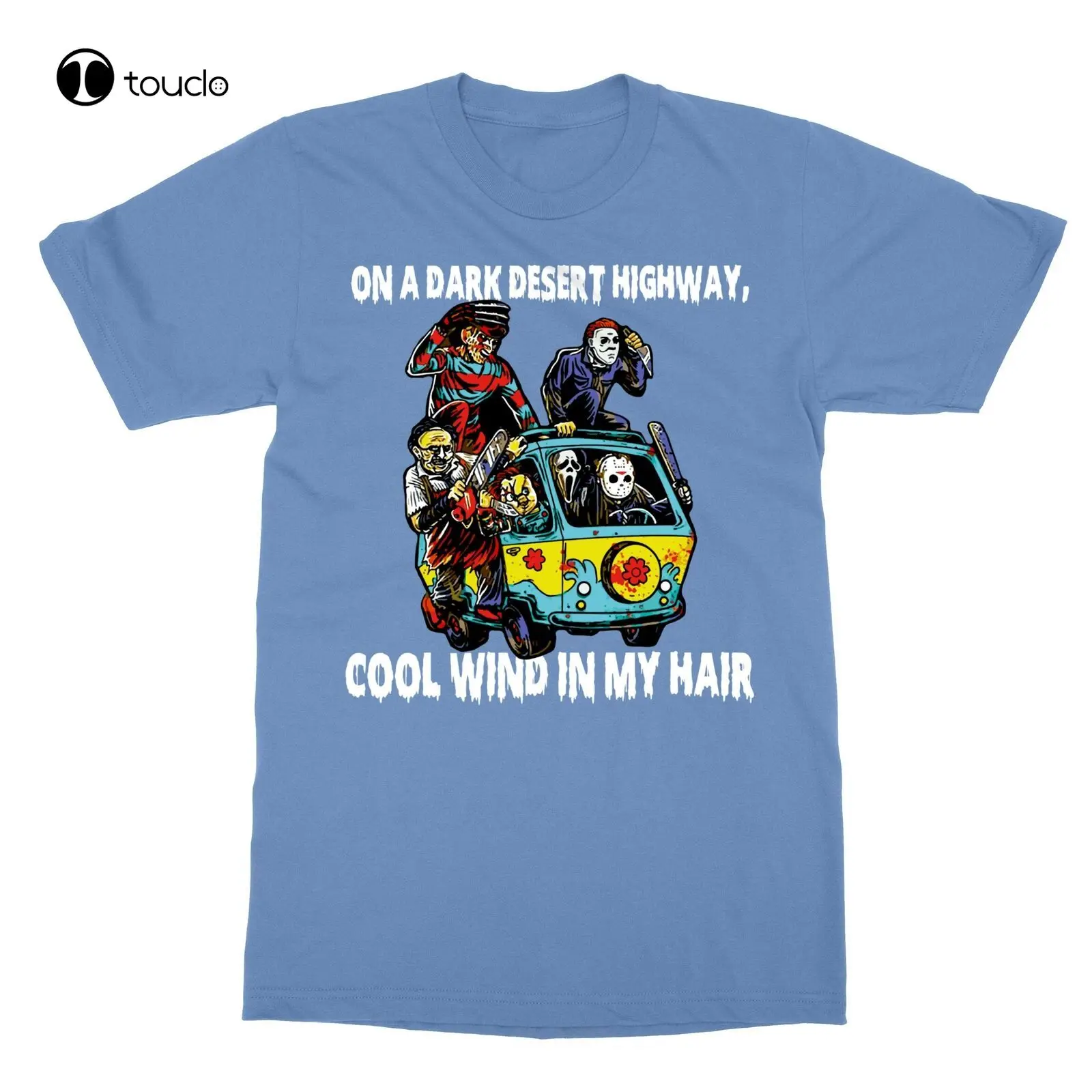 On A Dark Desert Highway Cool Wind In My Hair Killer Squad Men'S T-Shirt Custom Aldult Teen Unisex Digital Printing Xs-5Xl