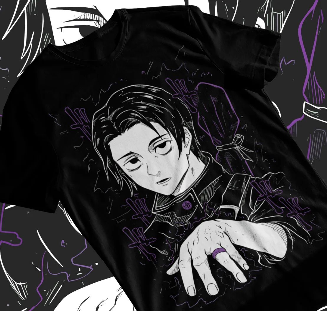 

Yuta Okkotsu T-Shirt Jujutsu Kaisen Satoru Gojo Curse Horror Anime Soft Tee