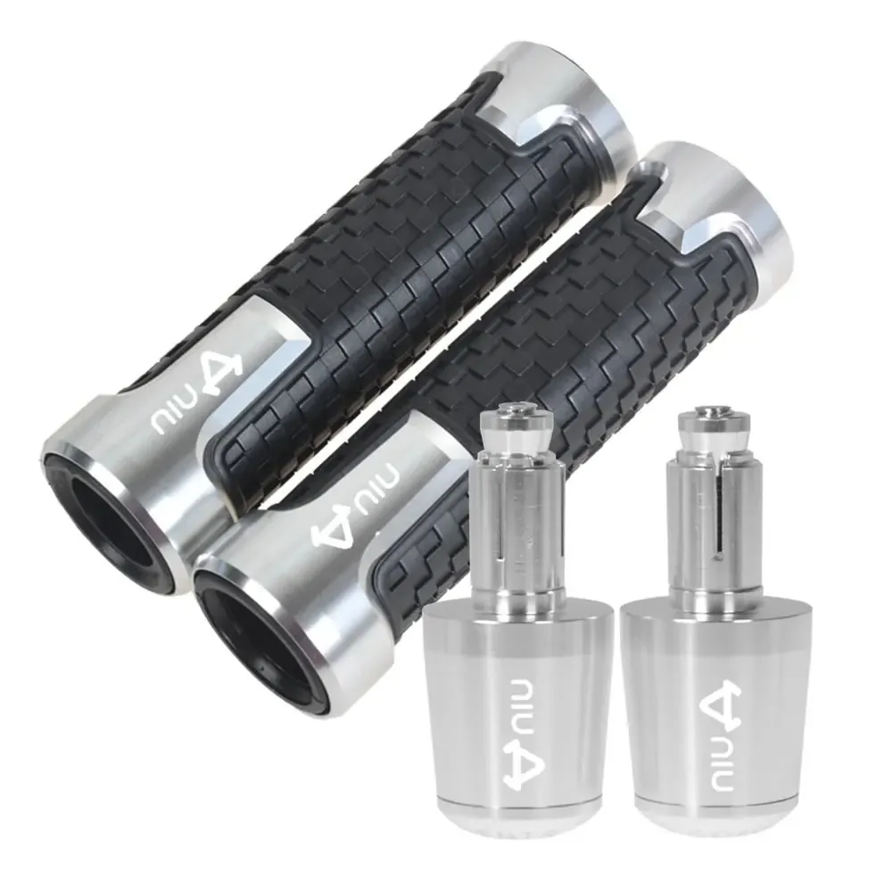 جديد تصميم 7/8 بوصة 22 مللي متر دراجة نارية كهربائية مقبض مكافحة زلة سكوتر مقبض نهاية مقبض ل العجل دراجة نارية كهربائية N1 #6