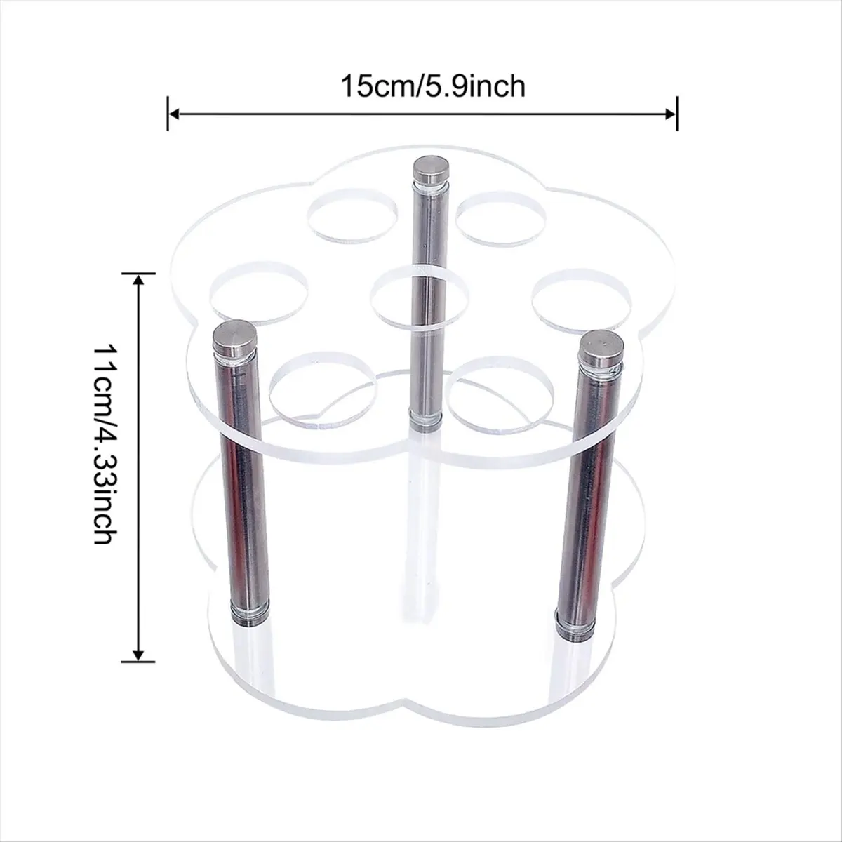 2026 Trend Flavor Cartridge Holder for ,Acrylic Cartridge Storage Rack Organizer Sip Stand Organizer Flower