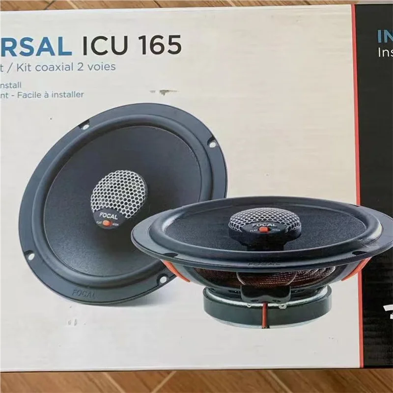 Free Shipping 1 Set Focal ICU 165 Max 140W 2Way COAX Car Speaker INTEGRATION INSTANT GRATIFICATION Made In France