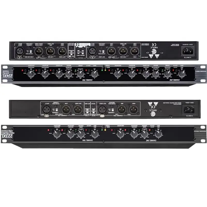 

Professional 3 Channel Frequency Divider 2 Way Counter-Down Bass Stereo Digital Signal Processor