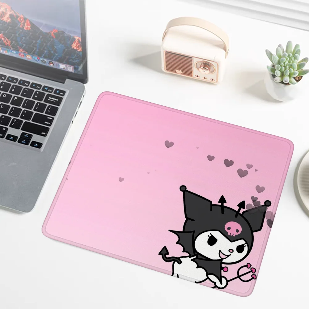 Sanrio Kuromi Mousepad Keyboard Pad Mouse Kawaii Cute Rubber Mat Gaming Pc Accessories Pad on the Table Gamer Deskmat Mausepad