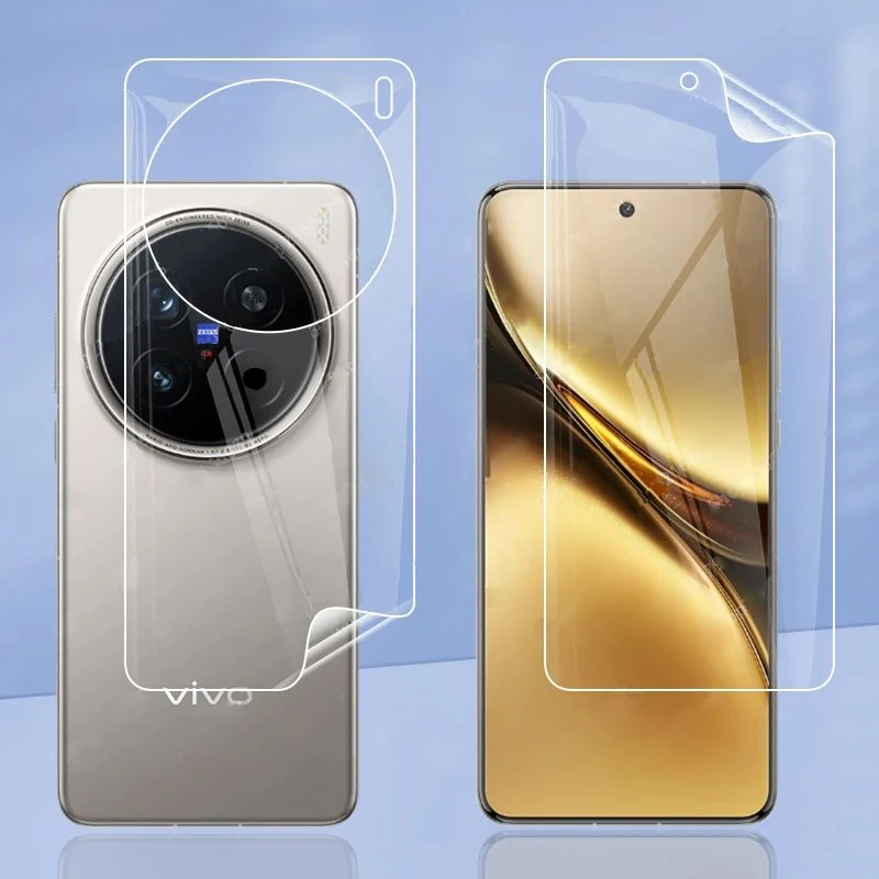 3PCS Matte Hydrogel Film for VIVO X200 Pro Mini Screen Protector for VIVO X200Pro Front and Back Protective Film