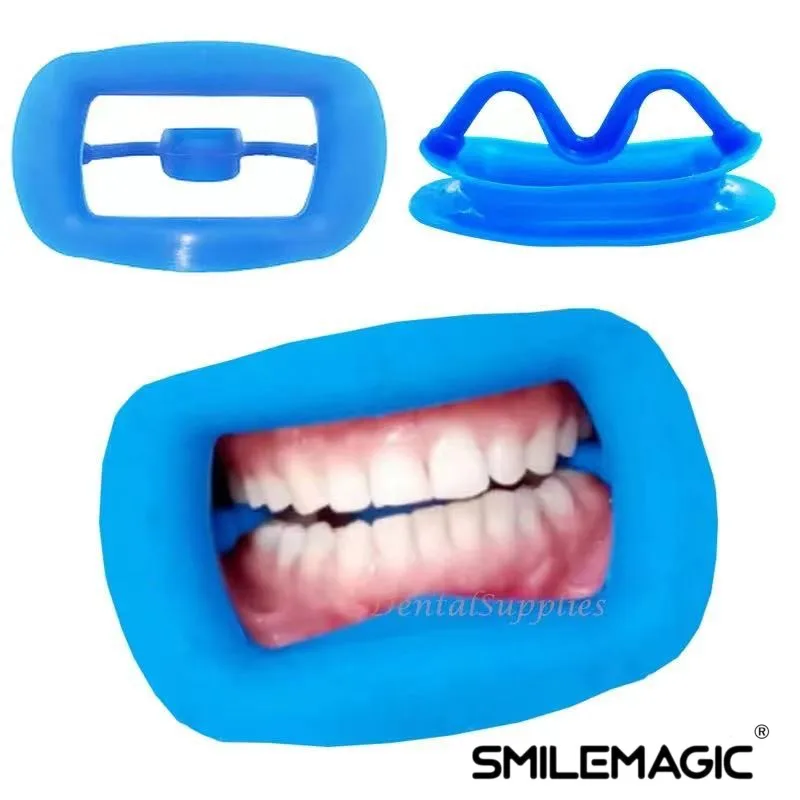 Tandheelkundige Zachte Siliconen 3d Lip Wang Retractor Mondopener Wang Expansie Tandheelkundige Orthodontische Verbruiksartikelen 4 Kleuren