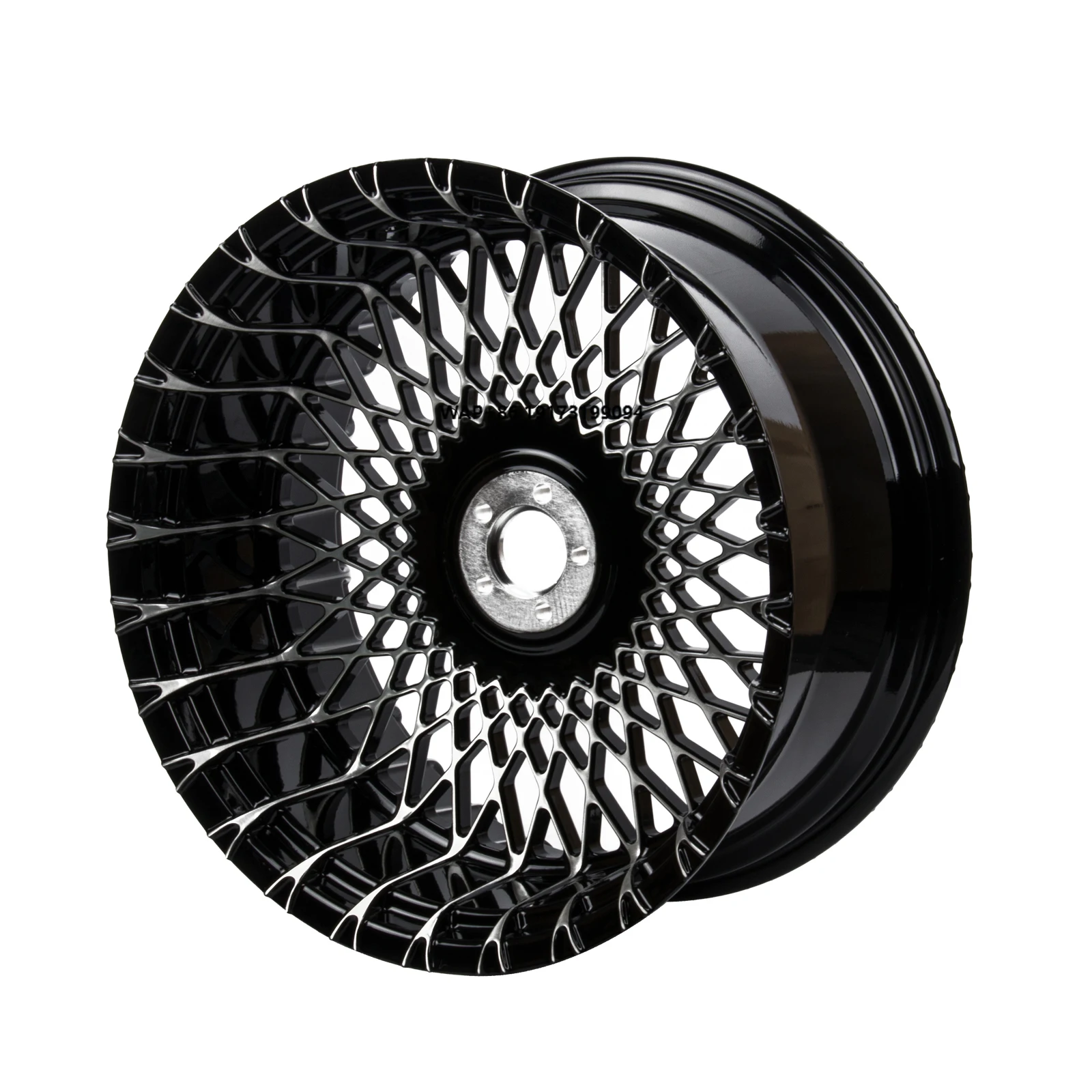 

3D Custom Motorcycle Cast Forged Spider Spokes Rear Front Wheels Rims for 2018-2024 Street Bob Softail Fat Boy Breakout