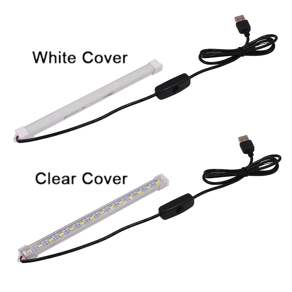 DC 5 v article 5630 LED bar light USB hard small night lamp light milky white shell is warm white/white/natural white