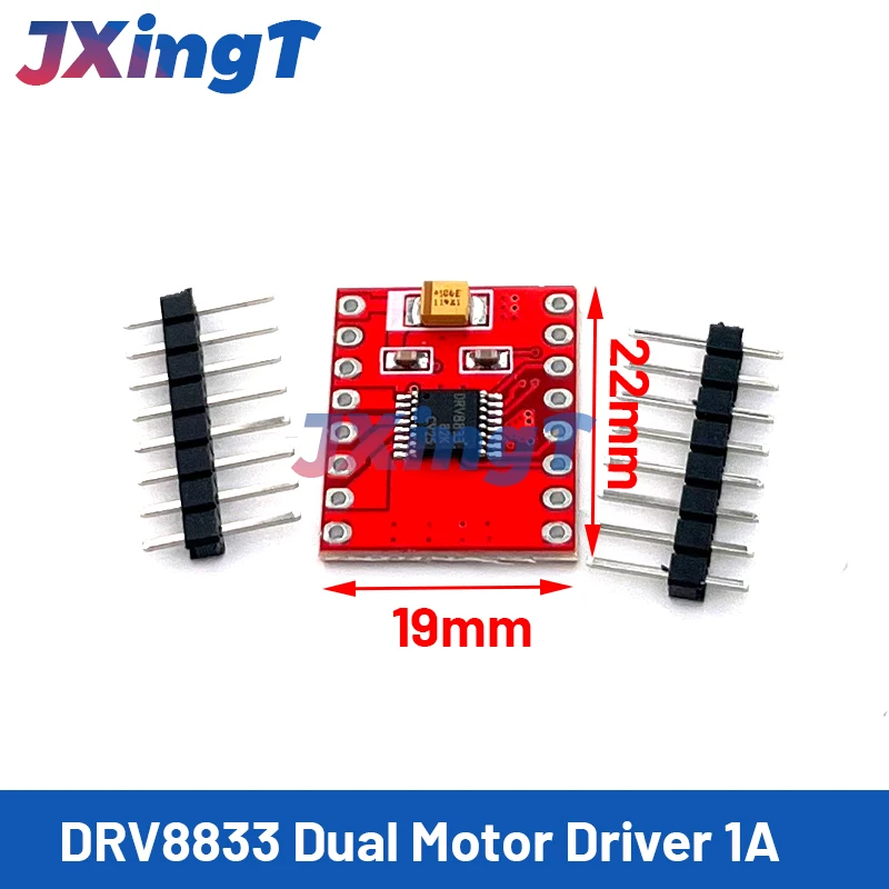 TB6612 DRV8833 Dual Motor Driver 1A TB6612FNG for Arduino Microcontroller Better than L298N