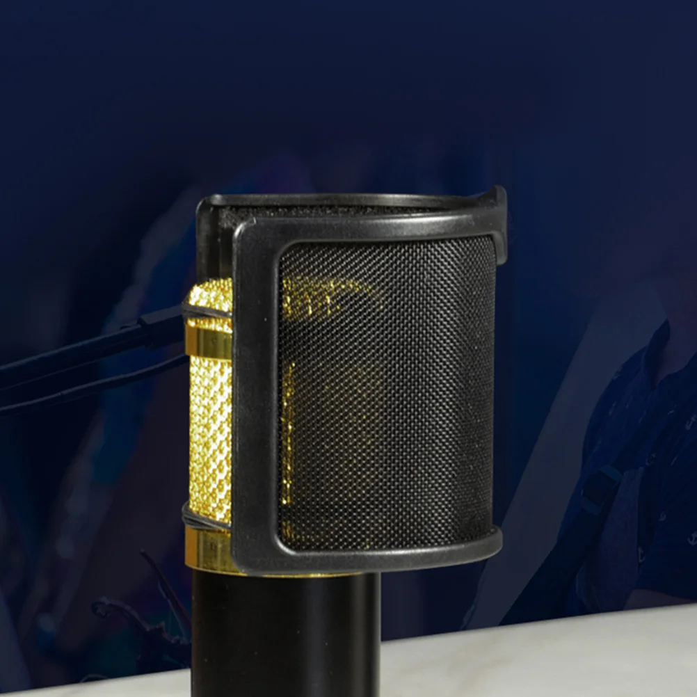 

Filter Microphone Wind Cover Accessories Pop Screen for Shield Metal Portable