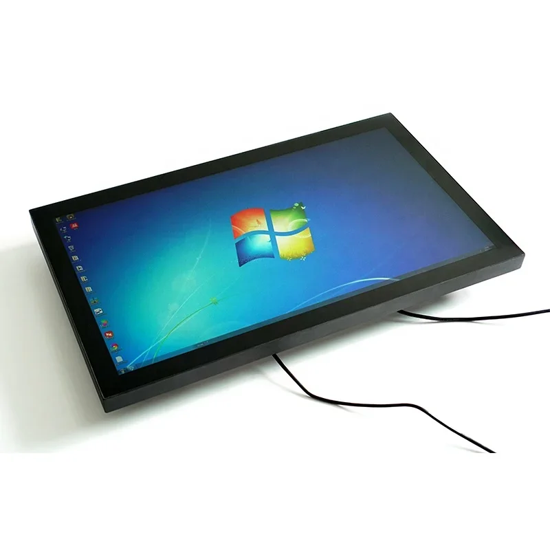 32'' Industrial PC LCD Monitor IP65 Optical Bonding 1000 nits Sunlight Readable Touch Screen