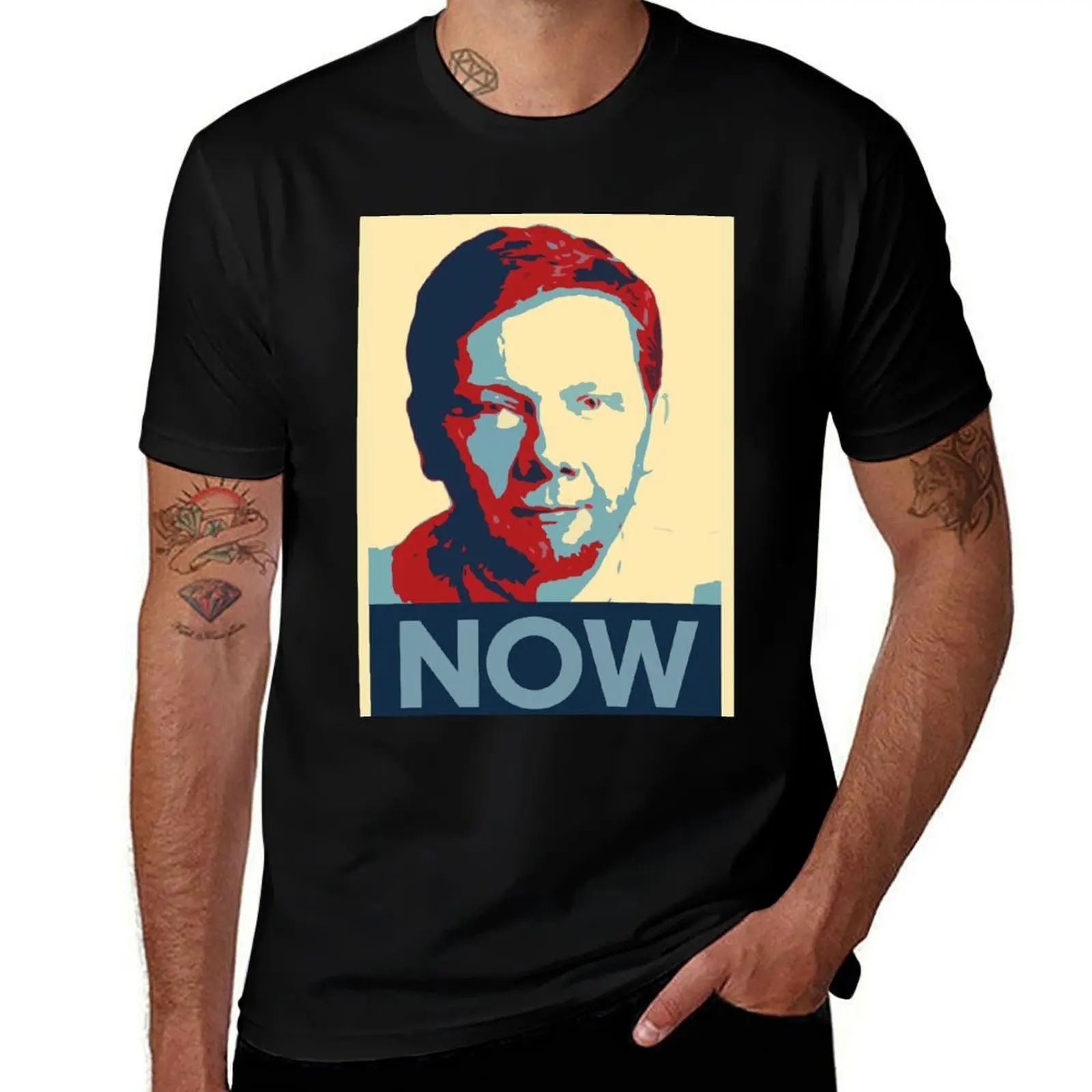Eckhart Tolle Hope Style T-Shirt t shirts for man graphic funny T-Shirt