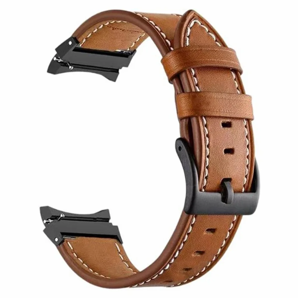 

Fiber Leather Strap with Connector Samsung Galaxy Watch7 / 6 40mm 44mm / 6 Classic 43mm / 47mm / 5 Pro 45mm5 / 4 40mm 44mm / 4 C