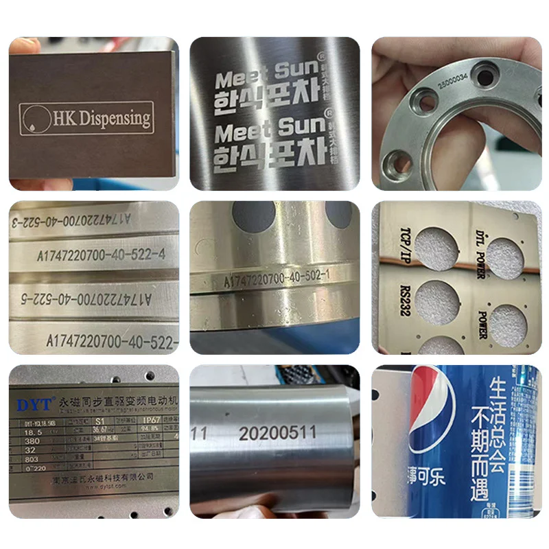 BMP DXF PLT MAX Raycus سطح المكتب 20 واط-200 واط آلة وسم الألياف حالة جديدة مجوهرات النقش لوحة اسم خلق AI #4