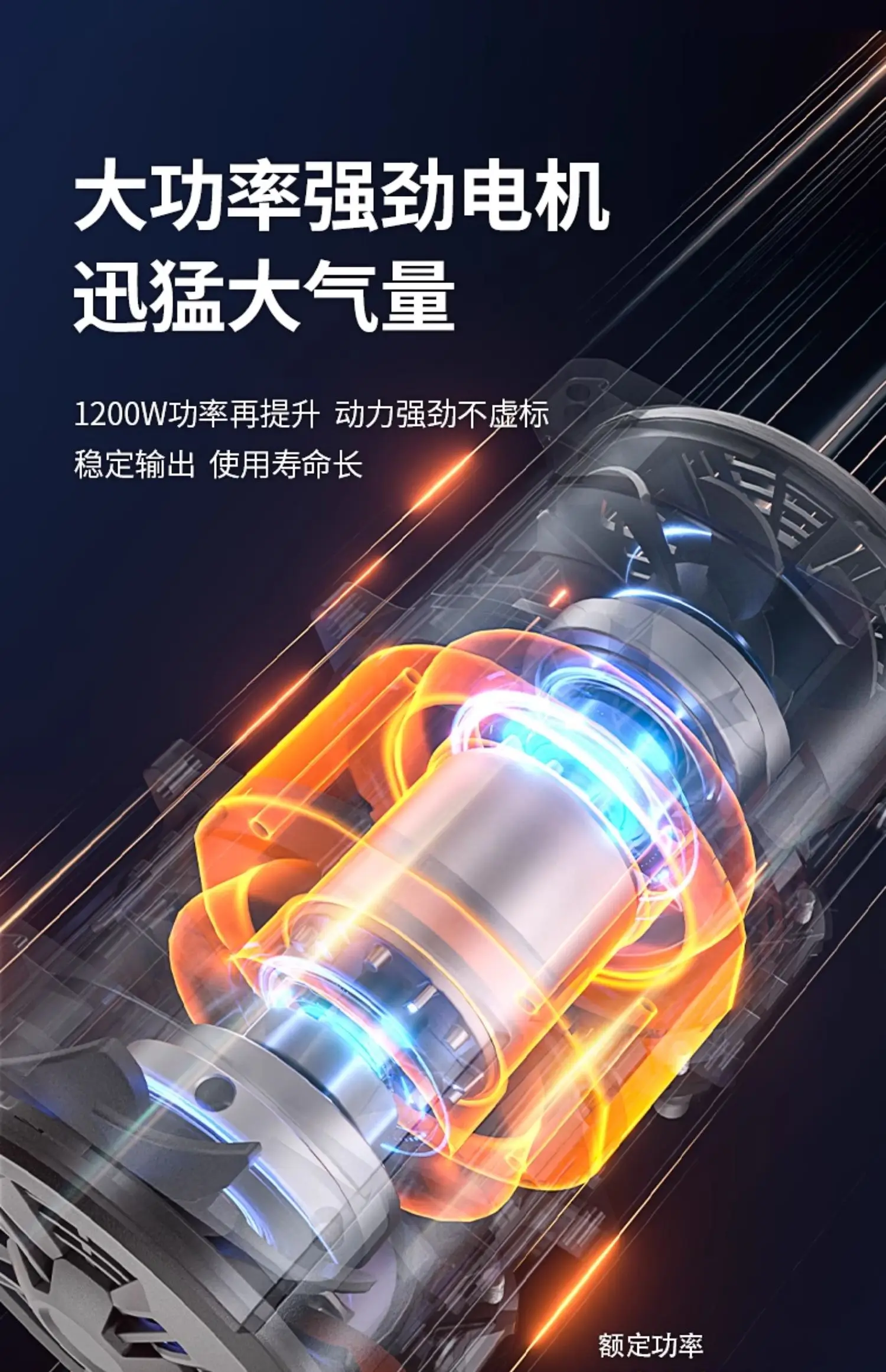 Q1E-FF-1200/30L Oil-Free Air Compressor 220V Small Industrial-Grade Air Pump Power Tool