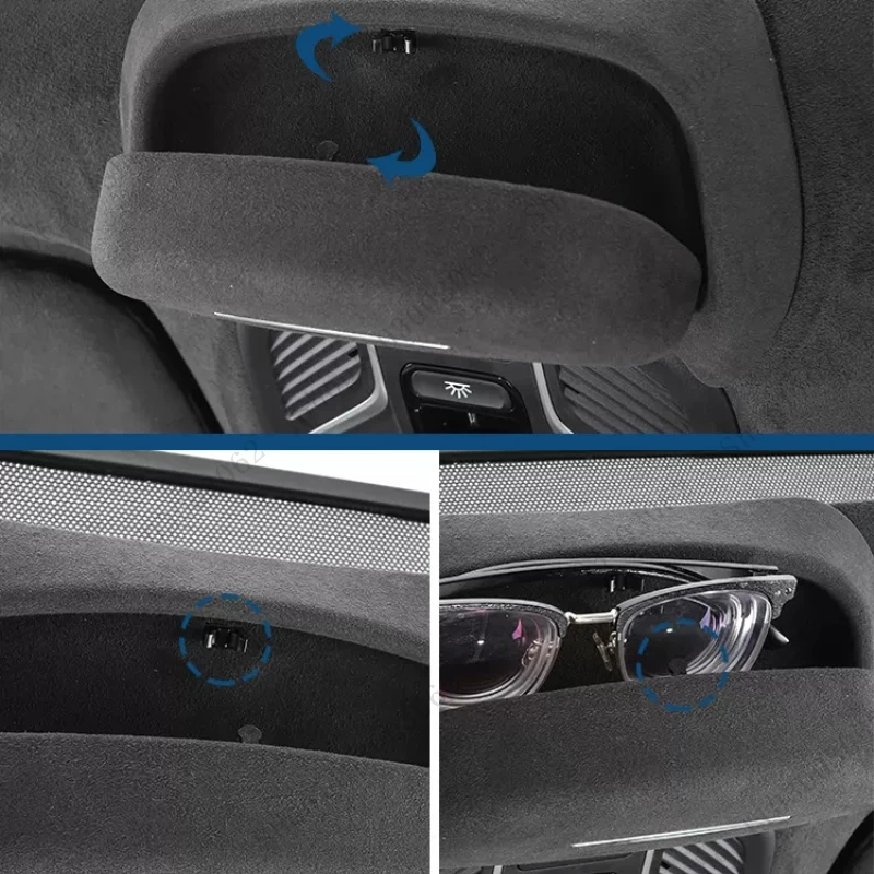 Car Roof Sunroof Glasses Case Sunglasses Sunroof Storage Box Modified For Geely Monjaro KX11 Xingyue L XingyueL 2021 2022 2023