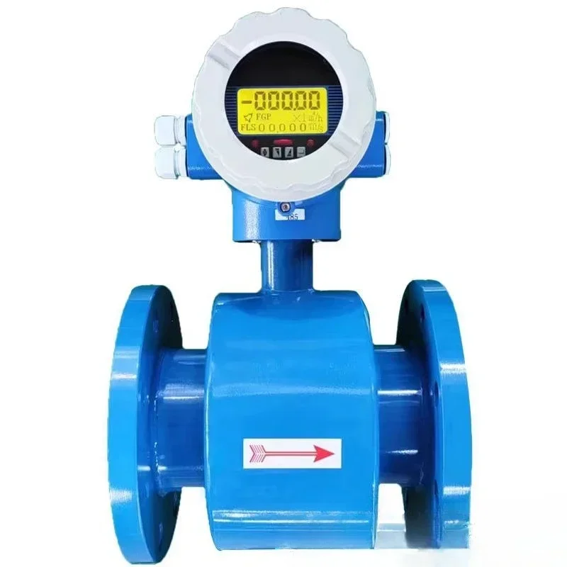 

Digital display pipeline integrated sensor acid-alkali liquid wastewater