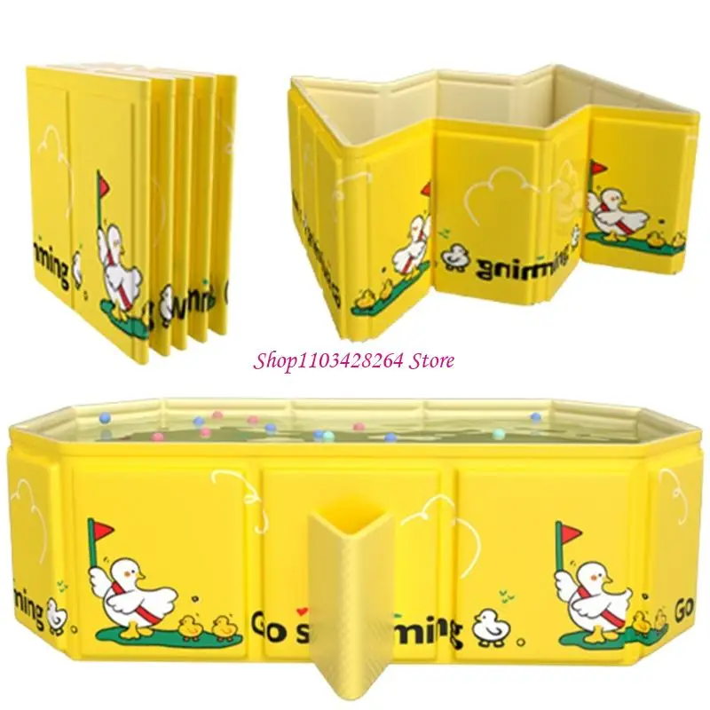 

Foldable Baby Bathtub For Safe Bathing Easy Storage Portable Infant Bath Tub PVC Space Saver Baby Tubs for Kids