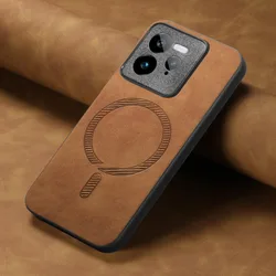 For Realme GT 7 Pro Case for Magsafe Magnetic Luxury Leather Back Cover for Realme GT7 Pro GT5 pro NEO 7 GT7pro Shockproof Shell
