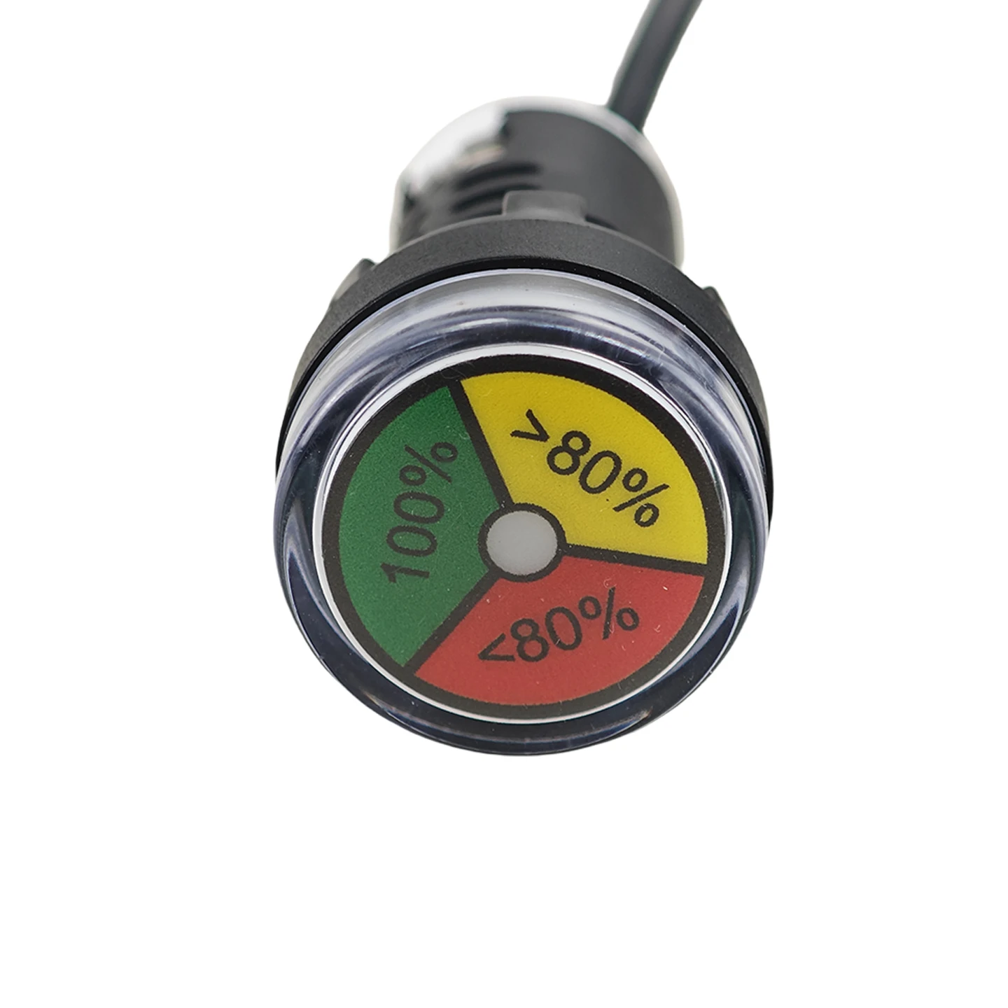 Golf cart charger indicator light
