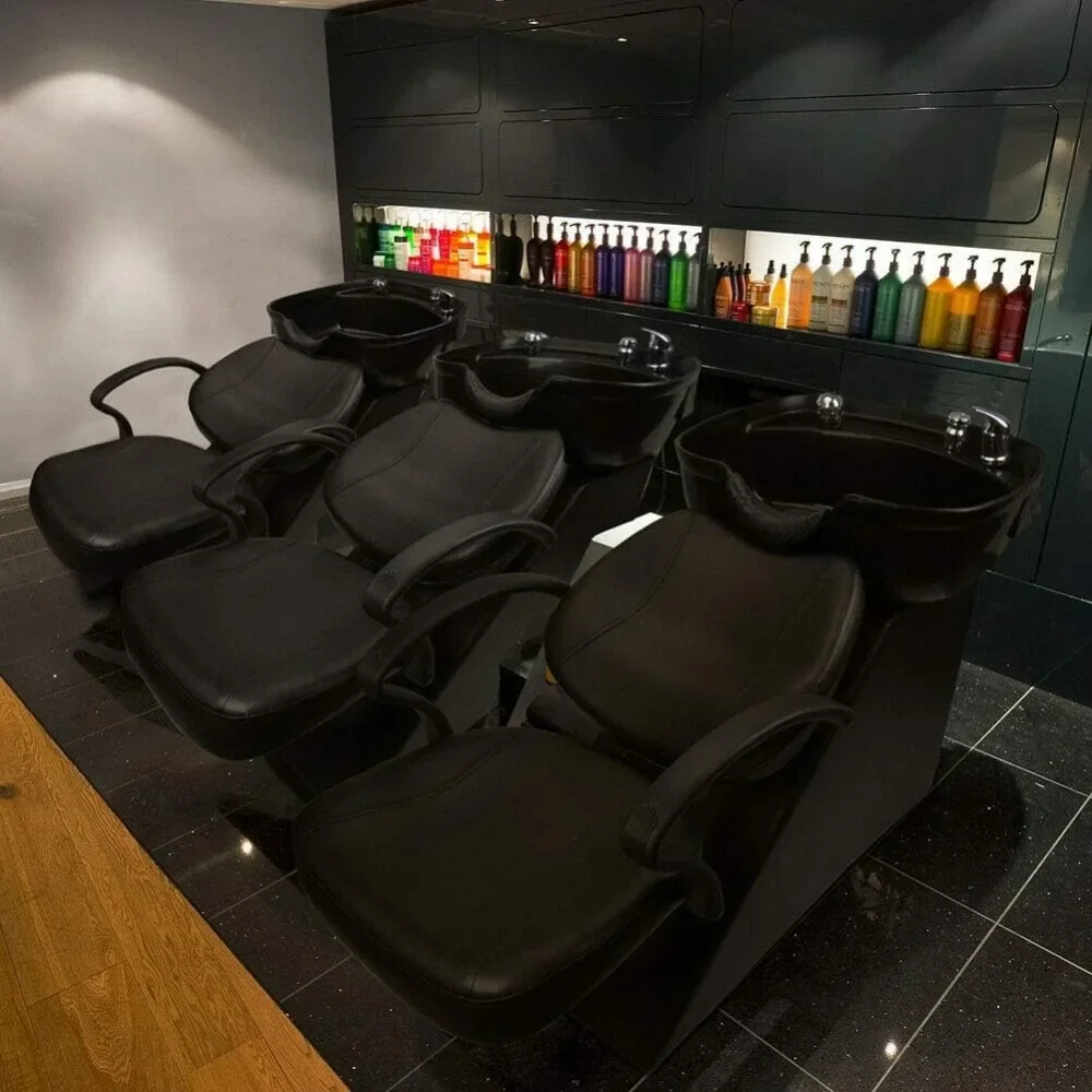 Shampoo Chairs, Offer Extra Comfort for Your Clients, Stylish and Easy to Clean, Shampoo Chair Bowl Spa Salon Beauty Equipment