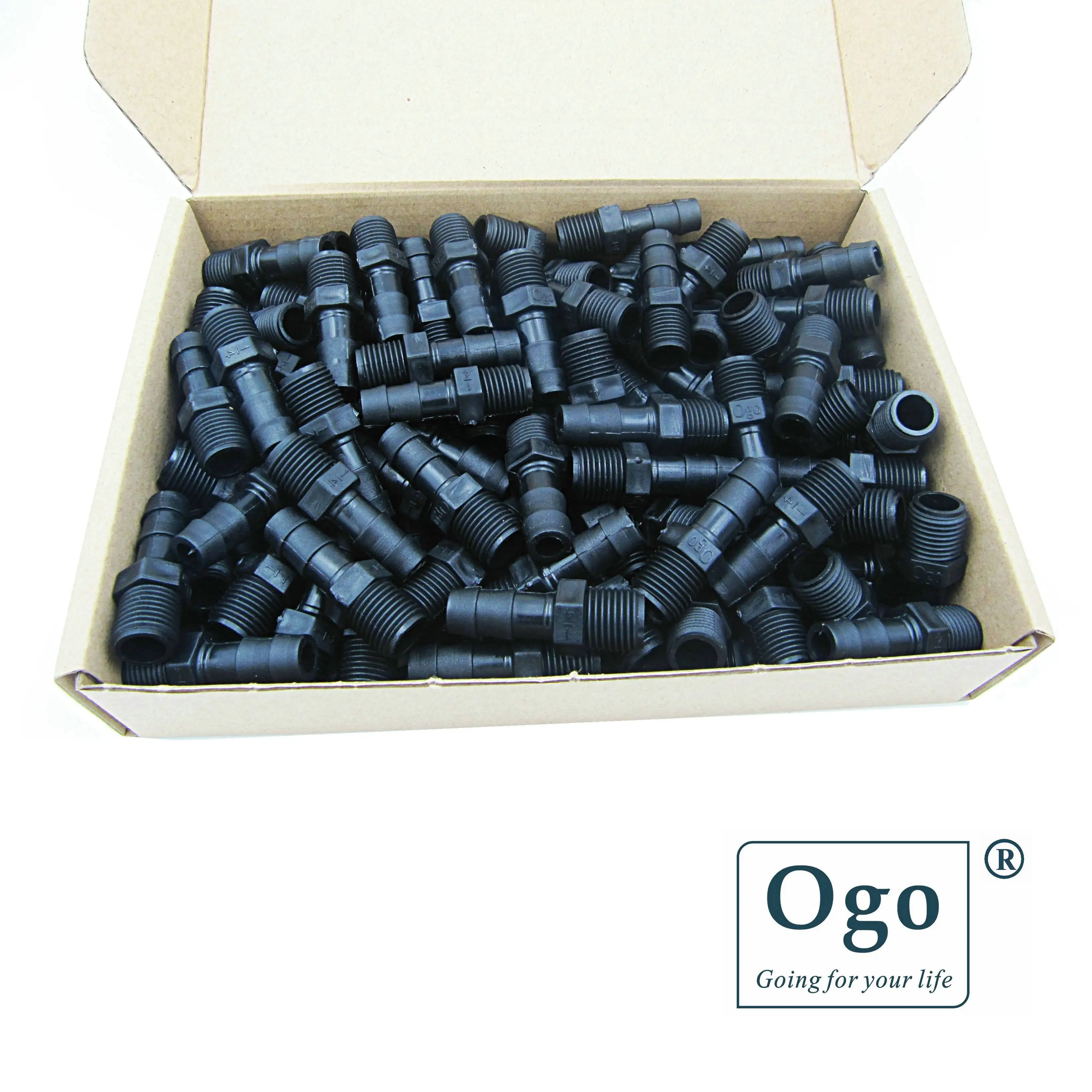 Free Shipping!! Clearance Sale 120pcs package of OGO Black Direct Connection NPT 1/4