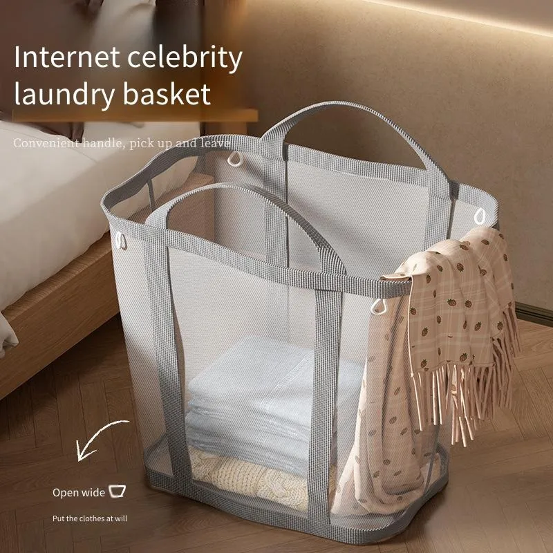 Convenient Foldable Laundry Basket with Large Capacity