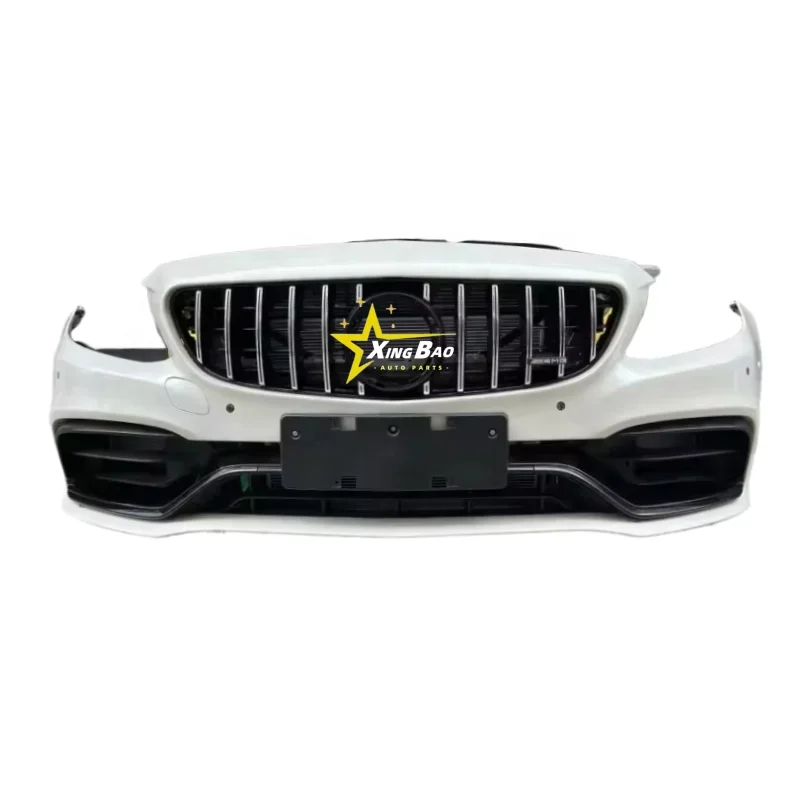 Suitable for Mercedes Benz C-Class AMG C63 W205 Front Bumper Kit Car Bumpers