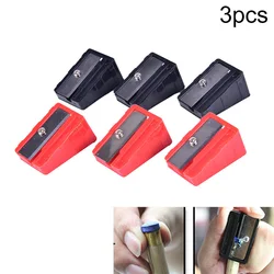 3pcs Pencil Sharpener Shape Billiard Cue Tip Corrector Portable Shaft Repair Tool Universal Accessory