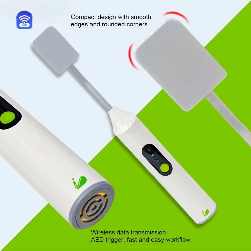 Wireless Dental Sensor Pluto 0002XW Intraoral Handheld Digital Detector APS CMOS Can Connect Canis Radiation Source