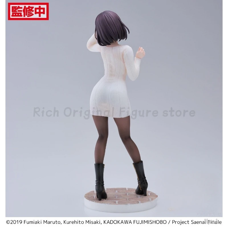【Em estoque】 Saekano original: como criar uma namorada chata Luminasta Kato Megumi suéter estilo modelo figuras de animação