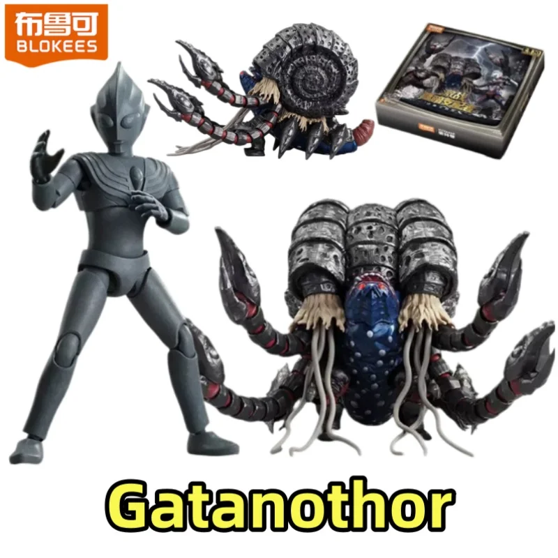 

Blokees Ultraman The Dark Dominator Gatanothor Collectible Model 30th Tiga Anniversary Action Figure For Adult Hobby Collectors