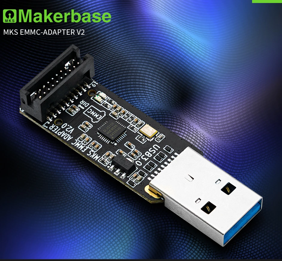 Makerbase MKS EMMC-ADAPTER V2 With 32GB EMMC USB3.0 Reader For MKS Pi MKS SKIPR TF SD Card Module