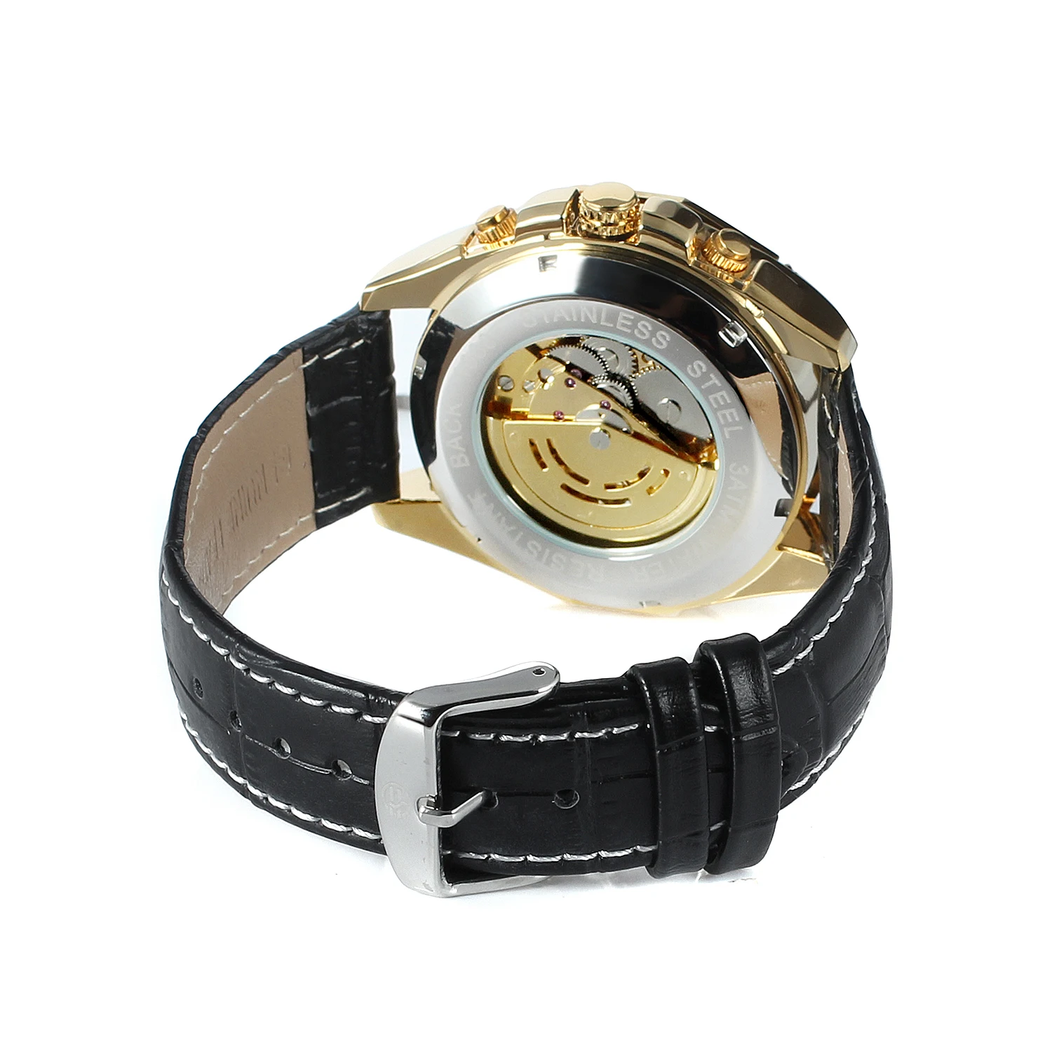 Fashion Forsining Top Brand Men Watch Casual Hollow Mechanical Automatic Clock Waterproof Sports Full Steel Business Man Watch