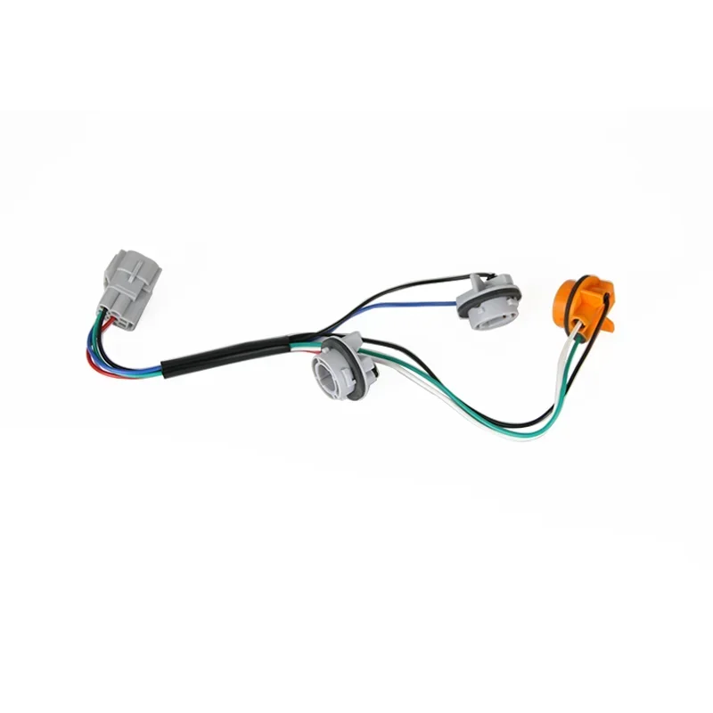 1 шт. задний фонарь в сборе с проводами для Toyota Hilux 2005 2006 2007 2008 2009-2015, задний фонарь, сигнальная лампа заднего хода