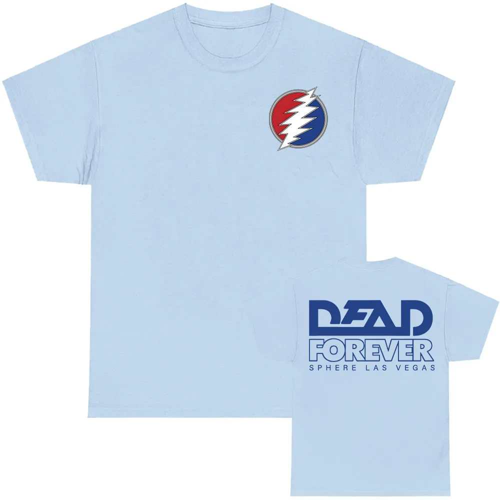 Camiseta Dead Forever Sphere Heather, camisetas de algodón de manga corta de verano para hombre, camiseta gráfica de banda de Rock DEAD & COMPANY Unisex