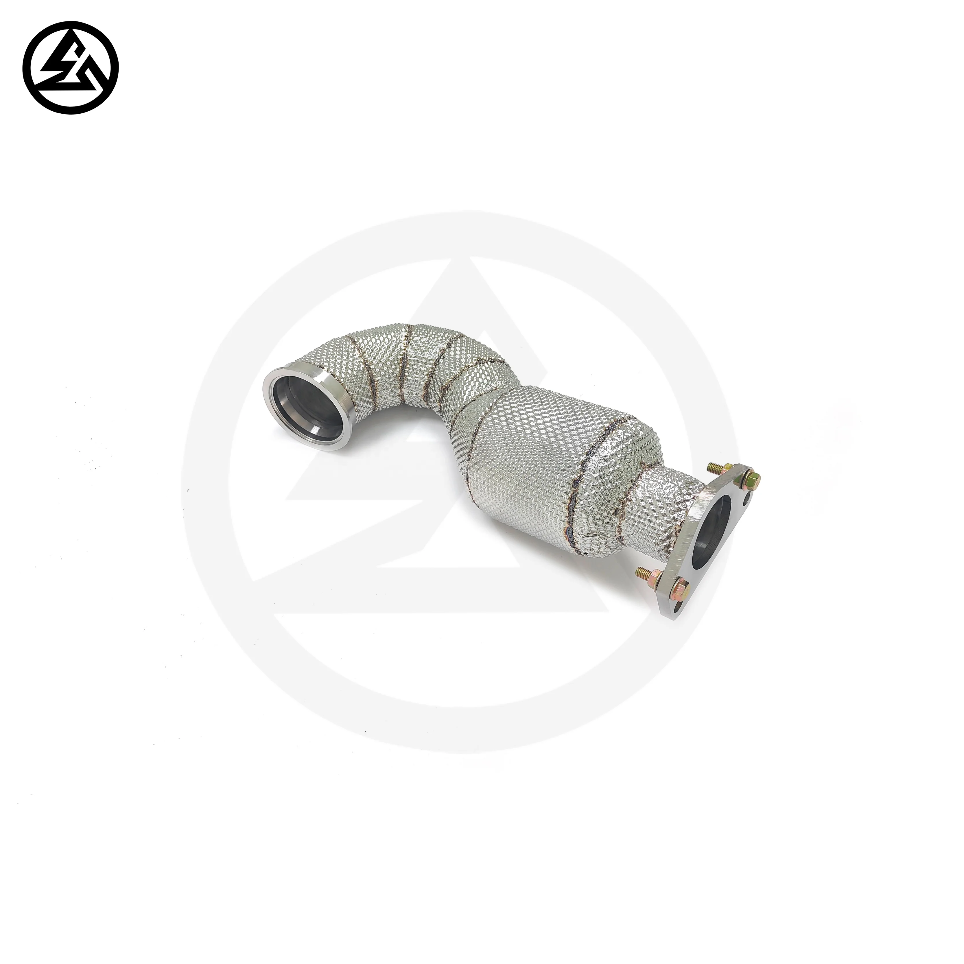 رائجة البيع ملحقات السيارة عالية الجودة رأس الأداء لشركة فيات أبارث 595 500 695 1.4T أنبوب عادم عالي التدفق