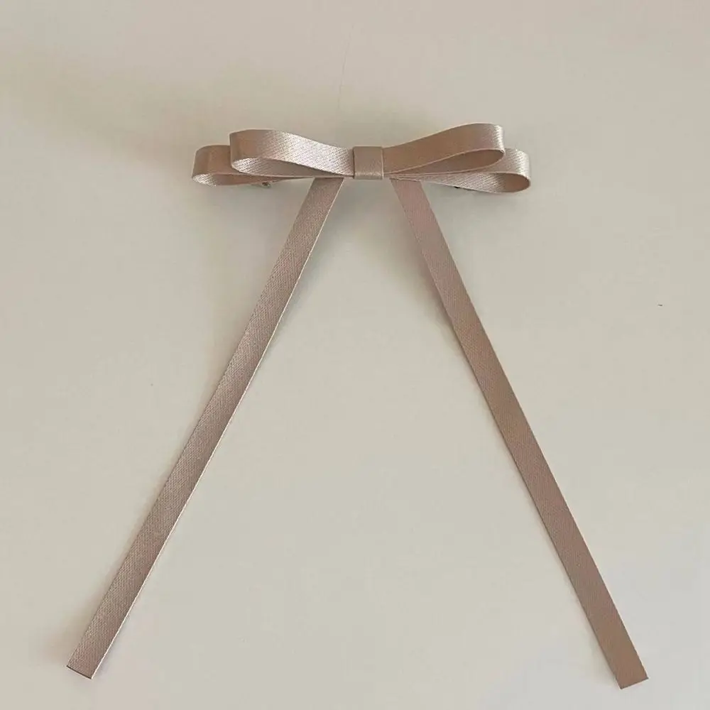 

Cute Bowknot Balletcore Bow Hairpin Long Tassel Ribbon Ballet Style Hair Clip Korean Style Headwear Y2k Student