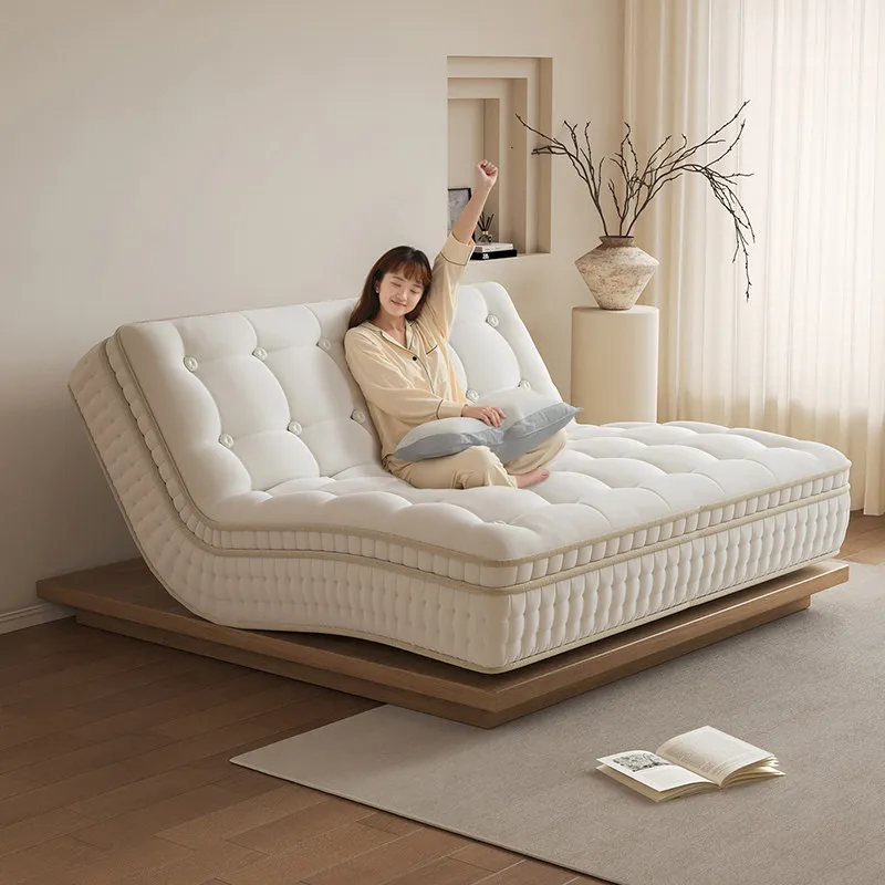 

Hybrid Box Springs Mattresses Foldable Waterproof Sleeping Double Mattresses Compressed Apartment Colchones De Cama Furniture