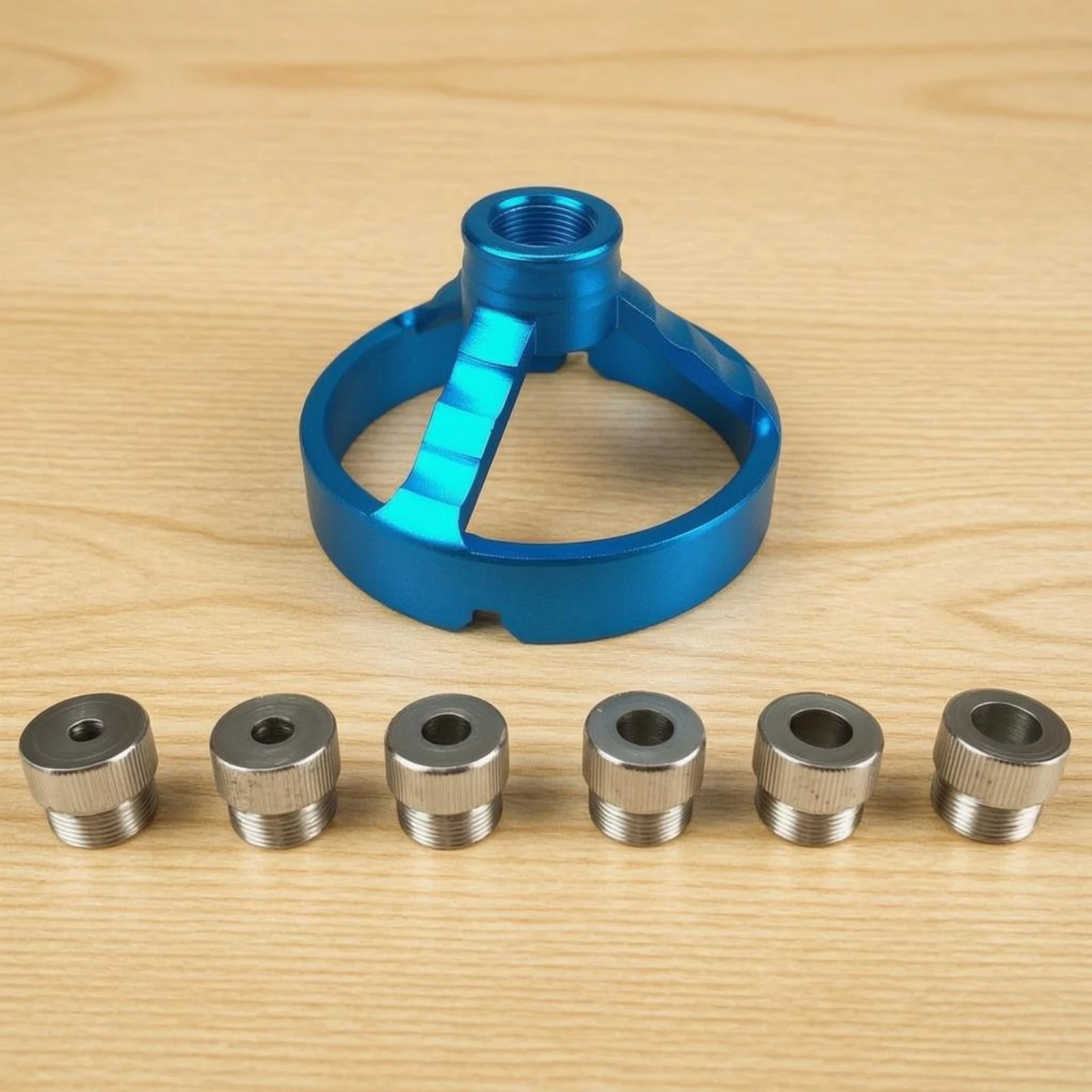 

Bushing Drill Guide Machined Finish Drill Positioner Drilling Jig Anodized Metal Hole Positioner Jig Precision
