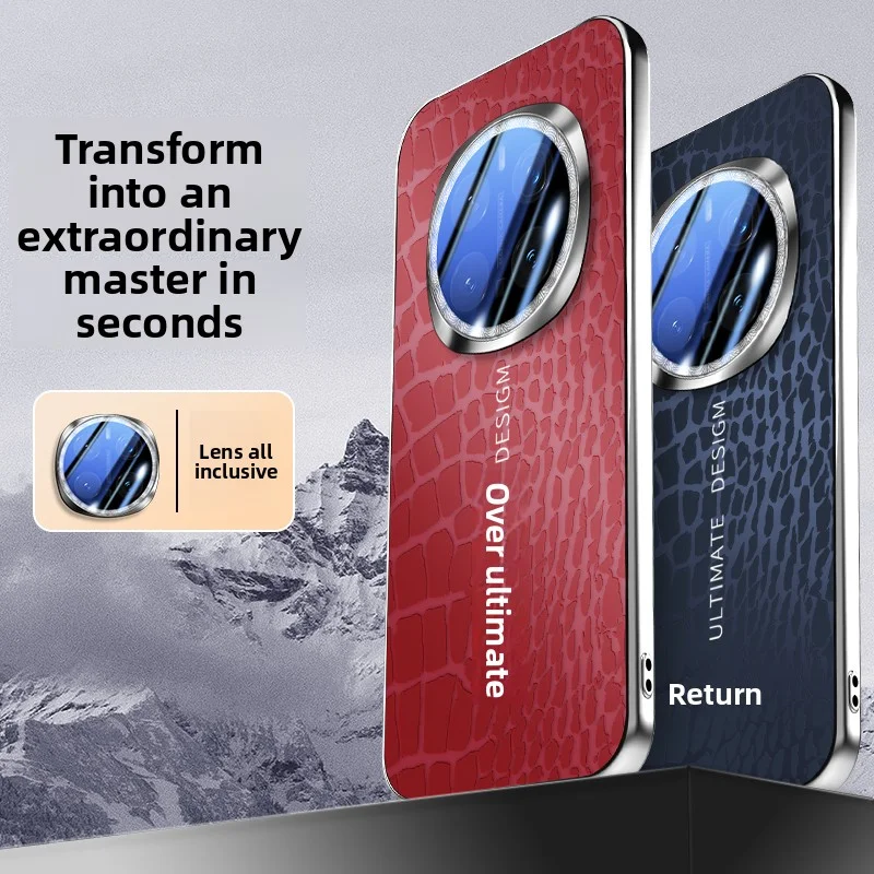Für Huawei Honor Magie 7 Pro Fall Luxus PU Leder Haut Schutzhülle Zurück Abdeckung Fall Für Honor Magie 7 7 pro Magci 7 Telefon Shell