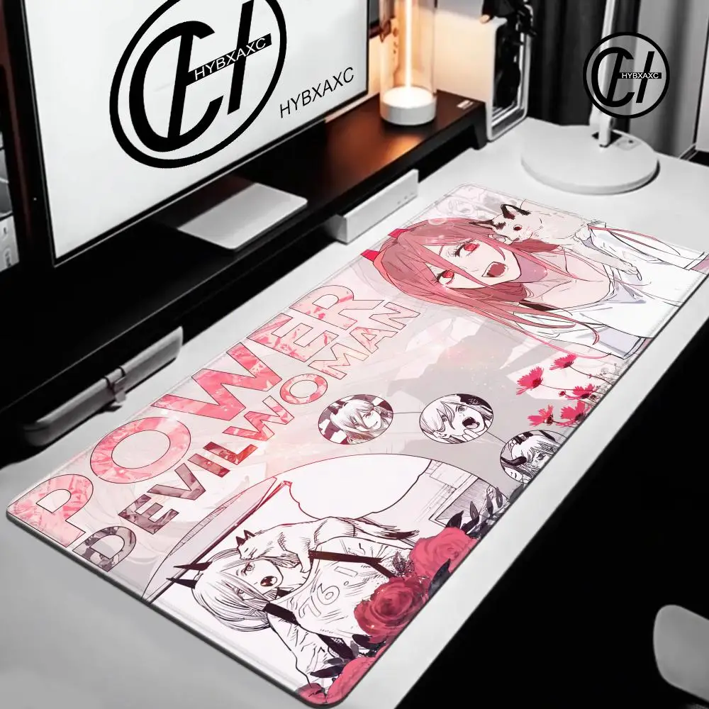 

Anime Chainsaw Man Mouse Pad Newest Large Table Computer Desk Mat Accessories Gaming Keyboard Pads for PC Gamer Mats Playmat Big