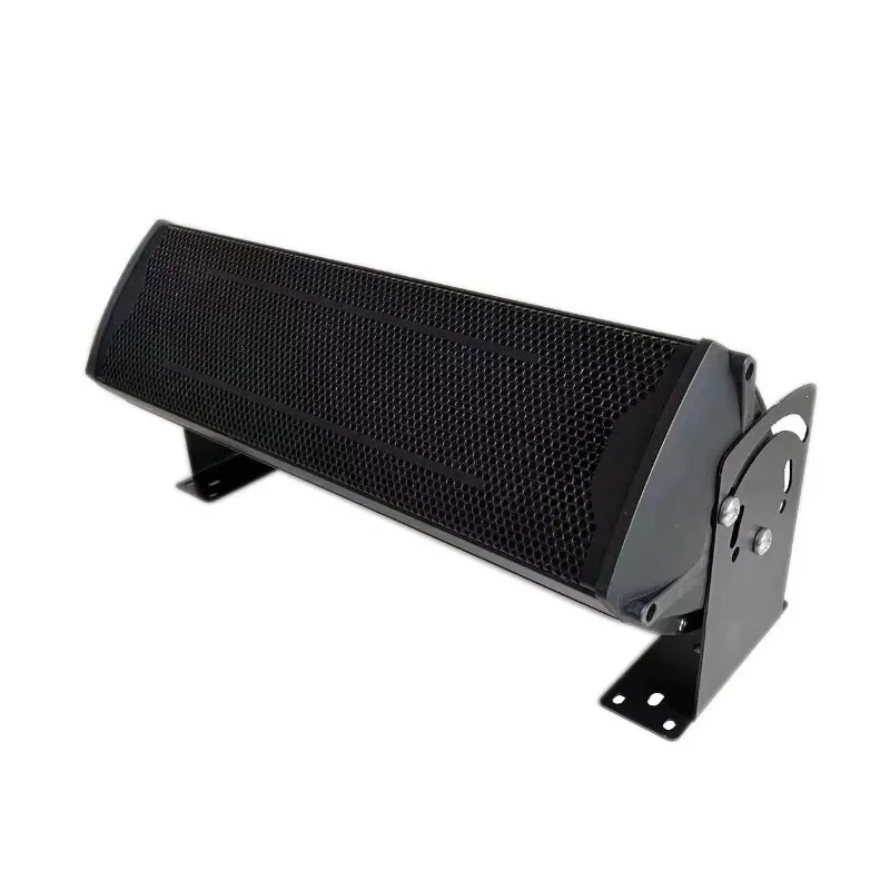 180W Dual 4.5 Inch Aluminum Waterproof Mini Column Speaker XLR Wired Stereo Outdoor Stage Audio System - view 2