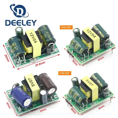 AC-DC 5V 700mA 3.5W Precision Buck Converter AC 220v to 5v DC step down Transformer power supply module 12V 400MA