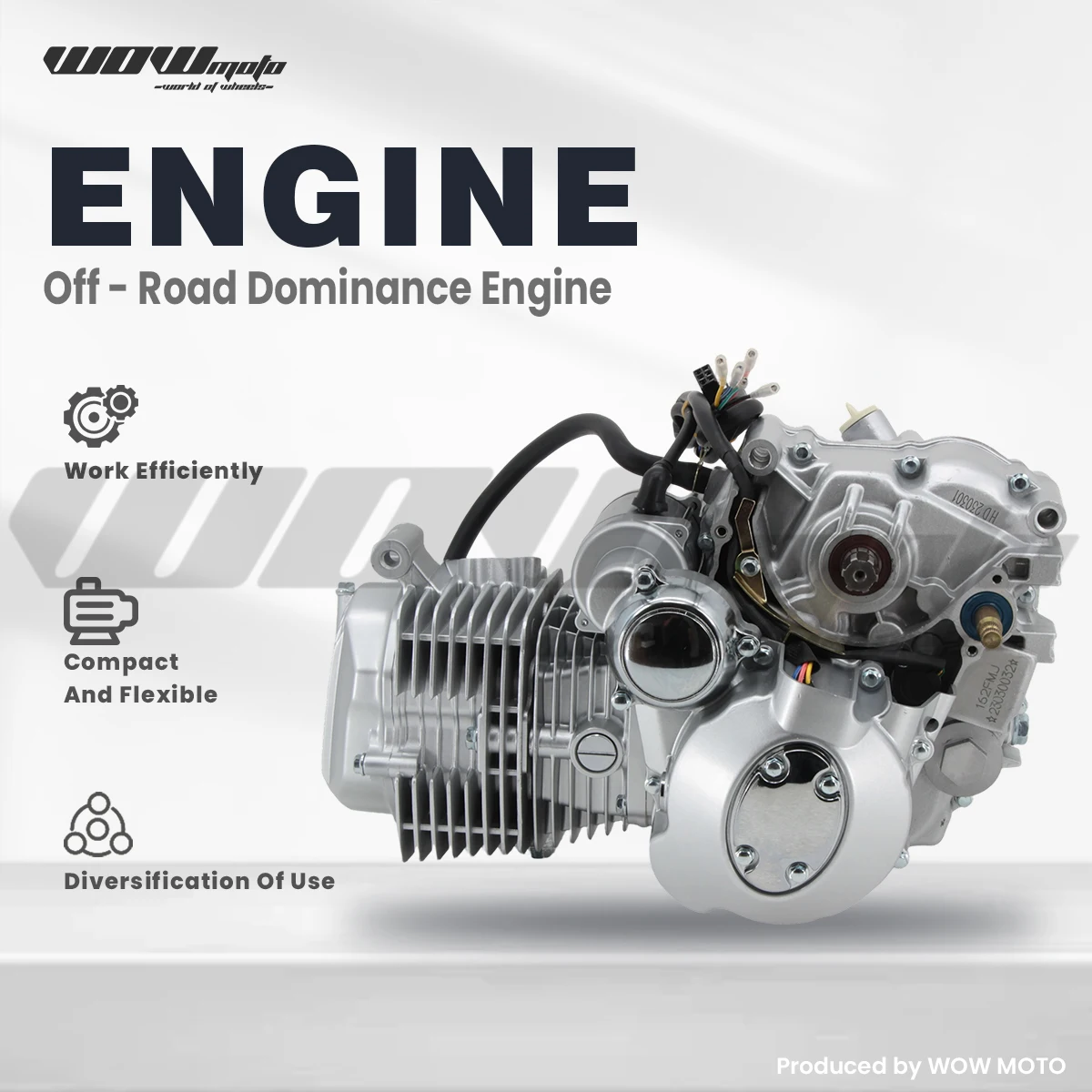 

Mini Moto CGD150 Engine Assembly For ATV UTV Go Kart | Goldfish Style 150cc Performance Motor | Motorcycle Engine Parts