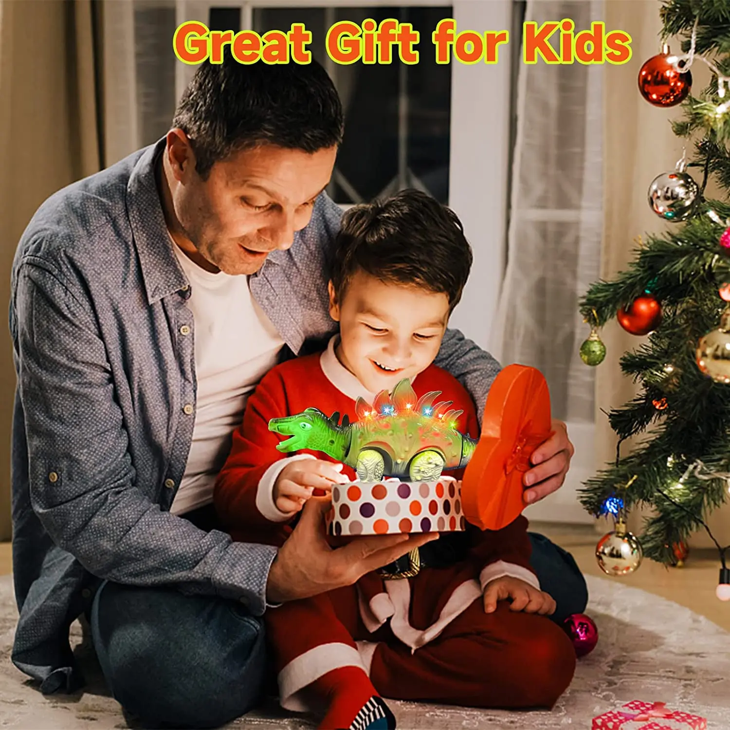 Juguete eléctrico interactivo de dinosaurio T-Rex que camina y camina para niños, juguete de regalo de animales de dinosaurio que camina