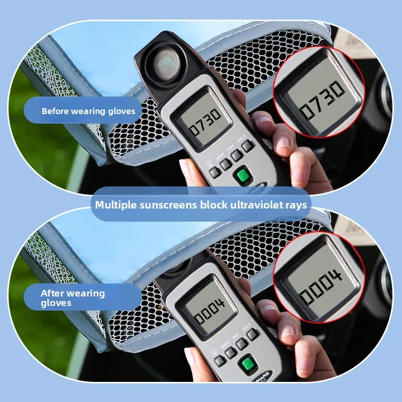 Summer Waterproof Handlebar Covers Breathable Windproof Shade Muffs Scooter Motorcycle