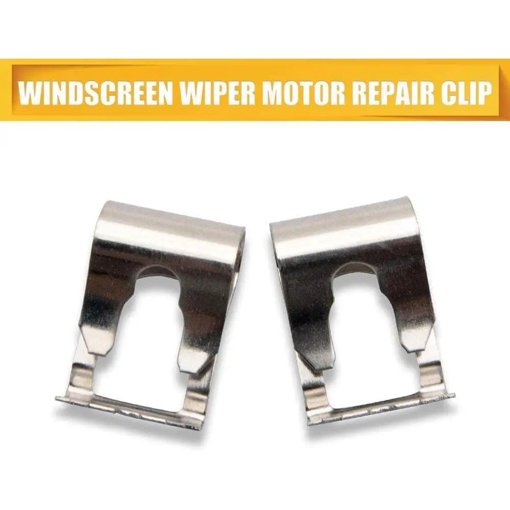 Universal Wiper Repair Clip Fixing Buckle Wiper Linkage Motor Rods Car Windscreen Arms Link Mechanism Clips Fix Kit Spring Tools