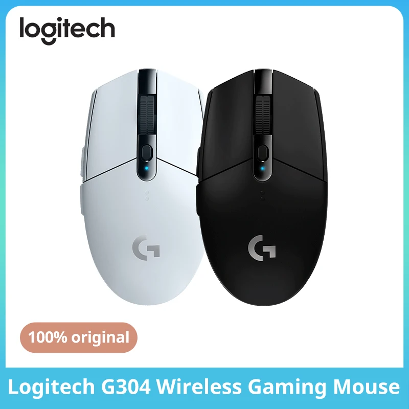 Logitech G304 Lightspeed Wireless Gaming Mouse 6 Programmable Buttons 12000DPI Battery Usb Stock RGB Wireless Mouse